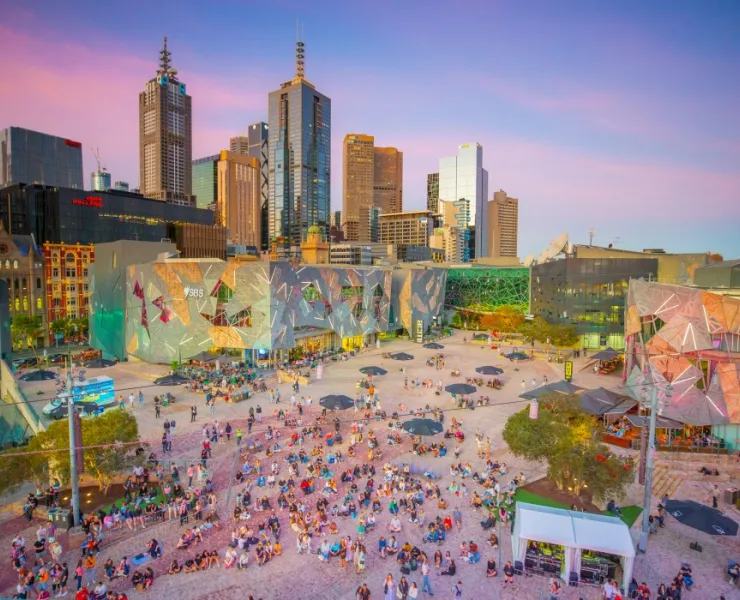 Federation square event